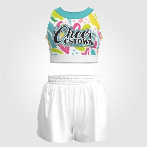 youth orange cheer practice wearwhite0