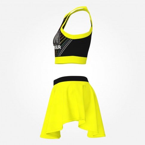 cheerleader practice uniforms storeyellow2
