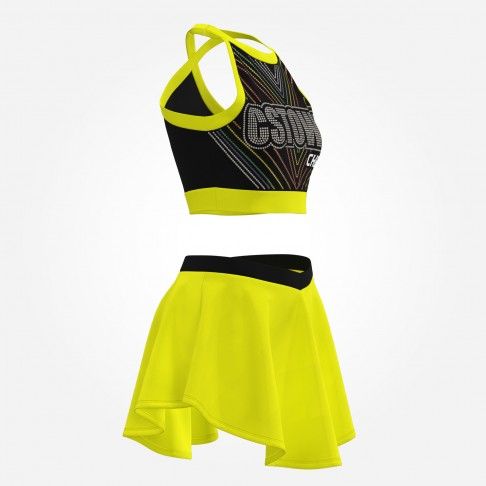cheerleader practice uniforms storeyellow3