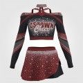 adult white vintage cheer uniformred