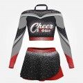 womens purple plus size cheerleading uniformsred