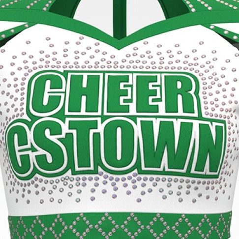 youth competition black and white long sleeve costumegreen8