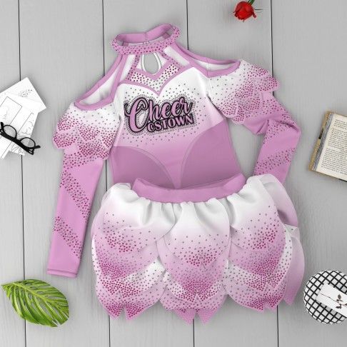 all star pink cheer outfitpink6
