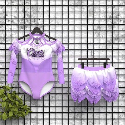 all star pink cheer outfitpurple5