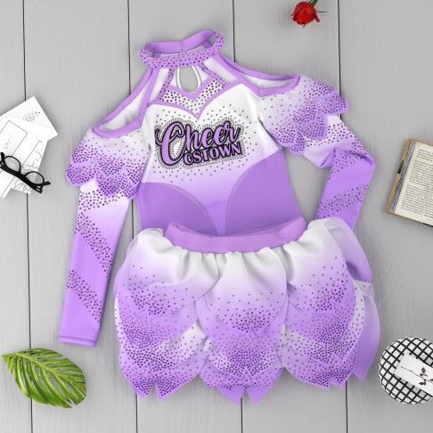 all star pink cheer outfitpurple6